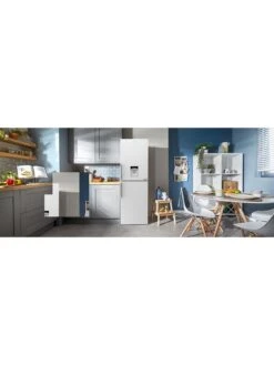 Beko CFP3691DVW HarvestFresh 60cm Wide Frost-Free Fridge Freezer With Water Dispenser - White -Appliance Pro T7XTW SQ4 0000000013 WHITE SLd2