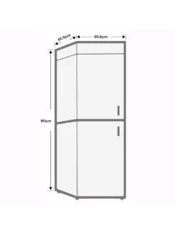 Beko CFP3691DVW HarvestFresh 60cm Wide Frost-Free Fridge Freezer With Water Dispenser - White -Appliance Pro T7XTW SQ6 0000000013 WHITE SLd4