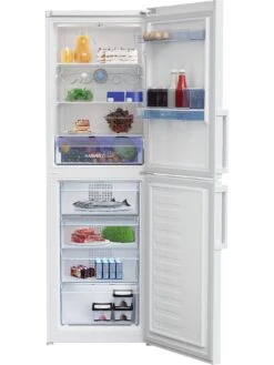 Beko CFP3691DVW HarvestFresh 60cm Wide Frost-Free Fridge Freezer With Water Dispenser - White -Appliance Pro T7XTW SQ7 0000000013 WHITE ICf