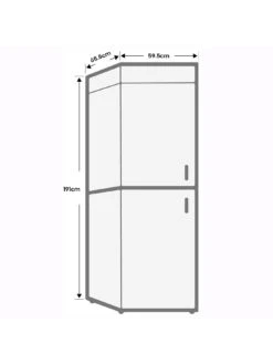 Beko CFP3691DVB HarvestFresh Fridge Freezer With Water Dispenser, Black 16 Beko CFP3691DVB HarvestFresh Fridge Freezer With Water Dispenser, Black -Appliance Pro T7XTY SQ7 0000000004 BLACK ICf