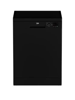 Beko DVN04320B 13-Place Full Size Freestanding Dishwasher - Black