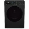 Beko WDL742431B 7kg Wash, 4kg Dry, 1200 Spin Washer Dryer, Black -Appliance Pro T7XVJ SQ1 0000000004 BLACK SLf