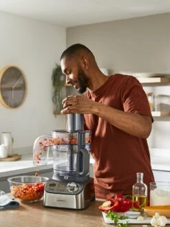 Kenwood MultiPro Express Weigh+ Food Processor FDM71.960SS - Silver -Appliance Pro T9AJ4 SQ3 0000000099 N A SLd1