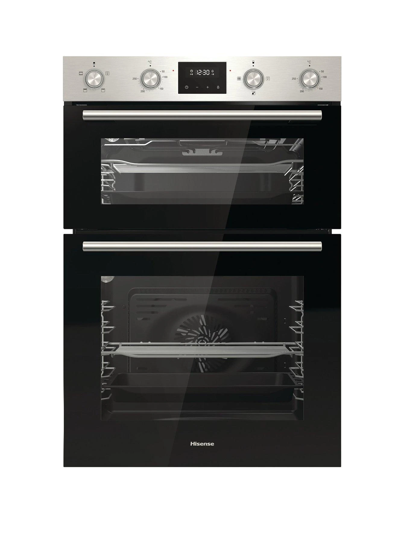 Hisense BID99222CXUK Built-In Electric Double Oven With Catalytic Liners - Stainless Steel 3 Hisense BID99222CXUK Built-In Electric Double Oven With Catalytic Liners - Stainless Steel