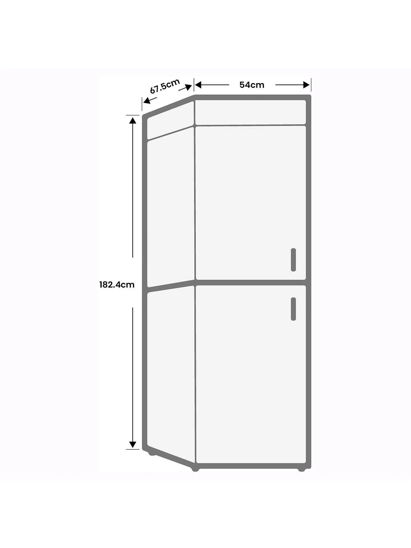 Beko CSG3582W 50/50 Fridge Freezer - White 6 Beko CSG3582W 50/50 Fridge Freezer - White - Image 4