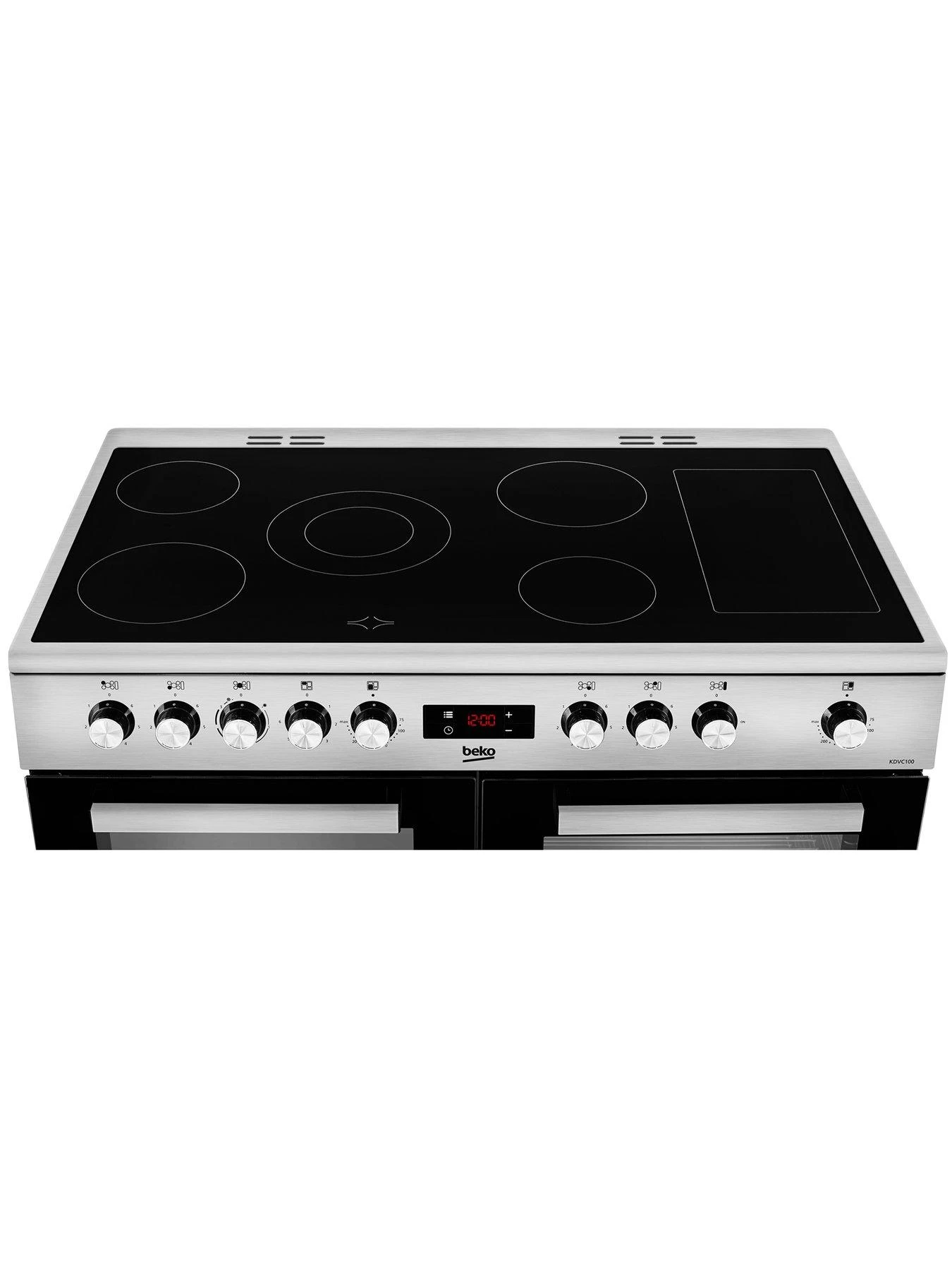 Beko KDVC100X Freestanding 100cm Double Oven Range Cooker, Stainless Steel 7 Beko KDVC100X Freestanding 100cm Double Oven Range Cooker, Stainless Steel - Image 5