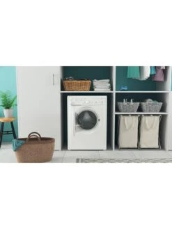 Indesit IWC81283WUKN 8kg Load, 1200 Spin Washing Machine - White -Appliance Pro TCT63 SQ4 0000000013 WHITE SLd2