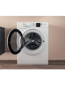 Hotpoint NSWM743UWUKN 7kg Load, 1400 Spin Washing Machine - White -Appliance Pro TCT6A SQ4 0000000013 WHITE SLd2