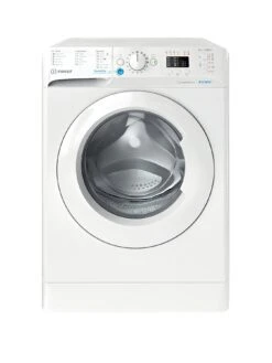 Indesit Innex BWA81485XWUKN 8kg Load, 1400 Spin Washing Machine - White