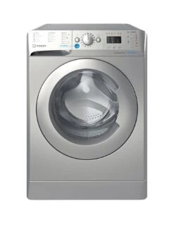 Indesit Innex BWA81485XSUKN 8kg Load, 1400 Spin Washing Machine - Silver