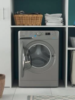 Indesit Innex BWA81485XSUKN 8kg Load, 1400 Spin Washing Machine - Silver 12 Indesit Innex BWA81485XSUKN 8kg Load, 1400 Spin Washing Machine - Silver -Appliance Pro TCT6K SQ4 0000000035 SILVER SLd2