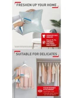 Tefal Handheld Clothes Steamer 200ml 90g/min Steam Output Pure Tex -Appliance Pro TCT6M SQ4 0000000099 N A SLd2