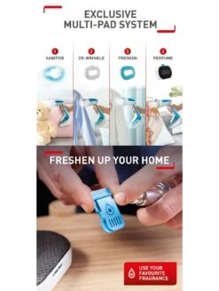 Tefal Handheld Clothes Steamer 200ml 90g/min Steam Output Pure Tex -Appliance Pro TCT6M SQ6 0000000099 N A SLd4