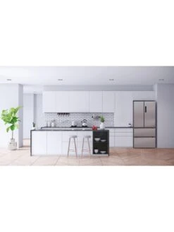 Hoover H-FRIDGE 700 MAXI HSF818FXK American Fridge Freezer With Total No Frost - Stainless Steel -Appliance Pro TFCLP SQ4 0000000088 NO COLOR SLd2