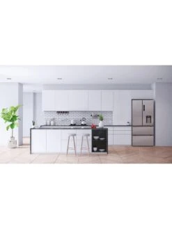 Hoover H-FRIDGE 700 MAXI HSF818FXWDK American Fridge Freezer With Total No Frost And Water Dispenser - Stainless Steel -Appliance Pro TFCLQ SQ6 0000000088 NO COLOR SLd2