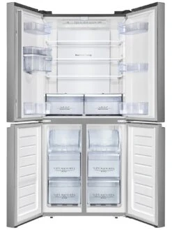 Hisense RQ560N4WCF 79cm Wide Total Non-Frost American Style Multi-Door Fridge Freezer With Water Dispenser - Stainless Steel Look 10 Hisense RQ560N4WCF 79cm Wide Total Non-Frost American Style Multi-Door Fridge Freezer With Water Dispenser - Stainless Steel Look -Appliance Pro TH7TV SQ3 0000000166 STAINLESS STEEL SLd1
