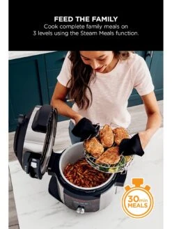 NINJA Foodi MAX 15-in-1 SmartLid Multi-Cooker With Smart Cook System 7.5L OL750UK 12 NINJA Foodi MAX 15-in-1 SmartLid Multi-Cooker With Smart Cook System 7.5L OL750UK -Appliance Pro TKHHG SQ4 0000000088 NO COLOR SLd2