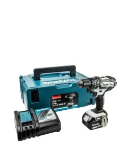 Makita 18v Lxt Cordless Combi Drill With 1x 5Ah Battery, Fast Charger & Makpac Type 2 Carry Case