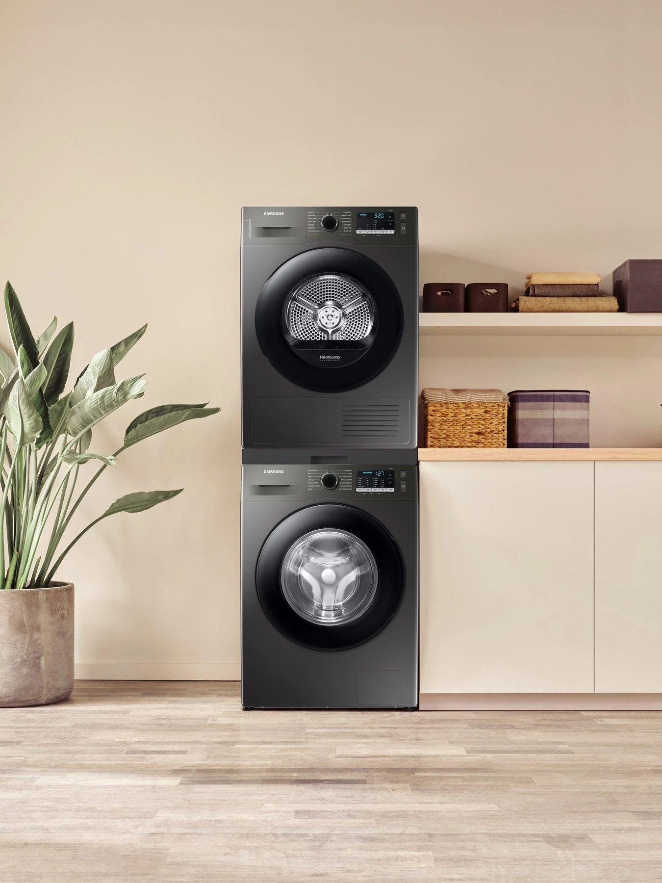 Samsung Series 5 DV90TA040AX/EU OptimalDry™ Heat Pump Tumble Dryer - 9kg Load A++ Rated – Graphite 5 Samsung Series 5 DV90TA040AX/EU OptimalDry™ Heat Pump Tumble Dryer - 9kg Load A++ Rated – Graphite - Image 3