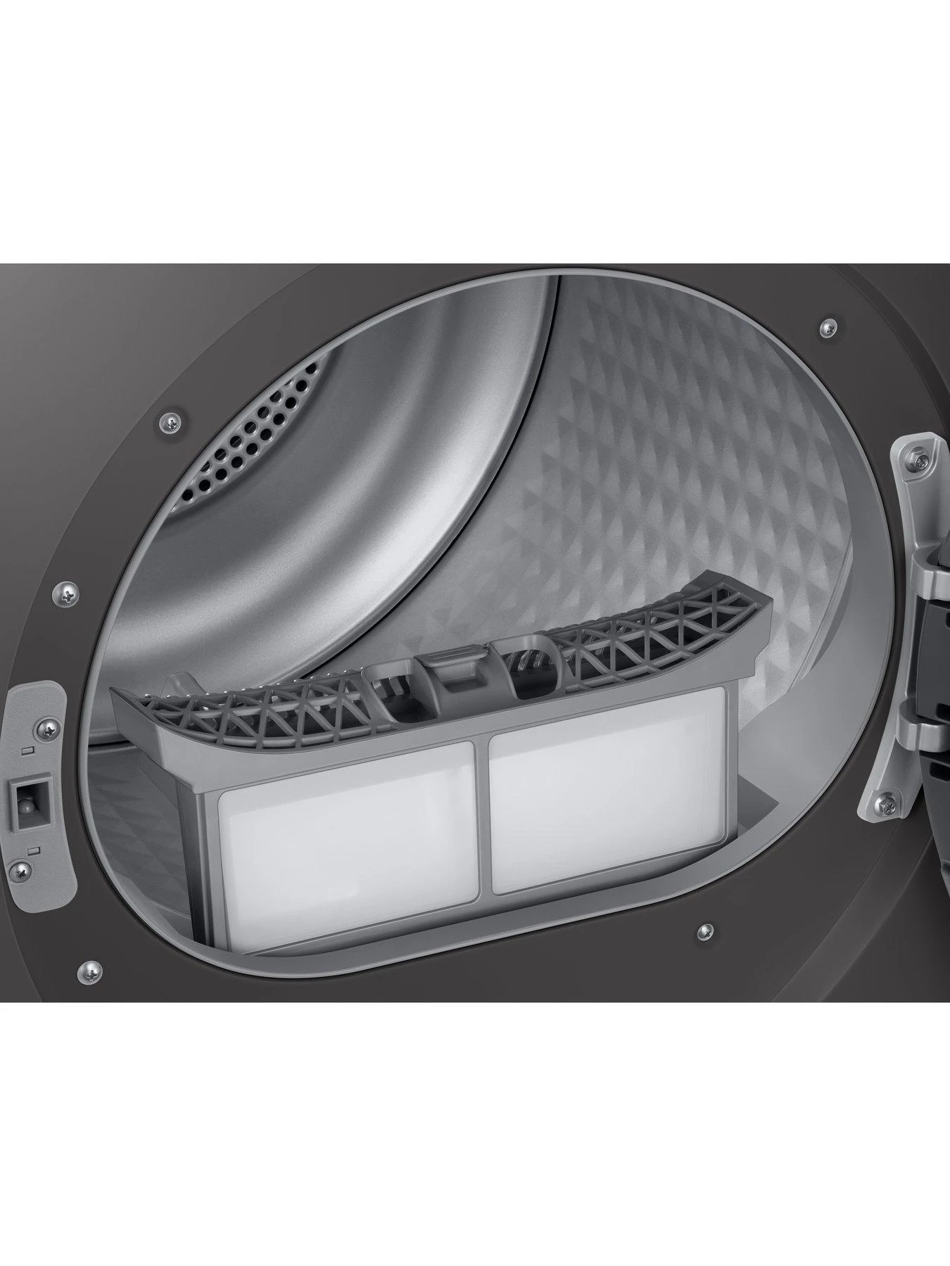 Samsung Series 5 DV90TA040AX/EU OptimalDry™ Heat Pump Tumble Dryer - 9kg Load A++ Rated – Graphite 8 Samsung Series 5 DV90TA040AX/EU OptimalDry™ Heat Pump Tumble Dryer - 9kg Load A++ Rated – Graphite - Image 6