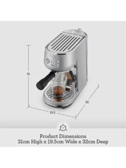 Sage Bambino Espresso Machi - Stainless Steel 11 Sage Bambino Espresso Machi - Stainless Steel -Appliance Pro TMM6C SQ3 0000000088 NO COLOR SLd1