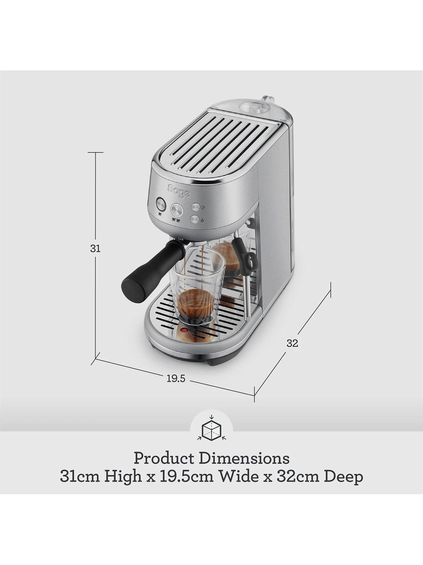 Sage Bambino Espresso Machi - Stainless Steel 5 Sage Bambino Espresso Machi - Stainless Steel - Image 3