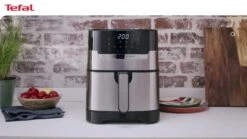 Tefal Easy Fry Precision+ 2in1 Air Fryer & Grill With 8in1 Programs & 2 Cooking Functions 4.2L -Appliance Pro TMW7L SQ8 0000000088 NO COLOR DVvL