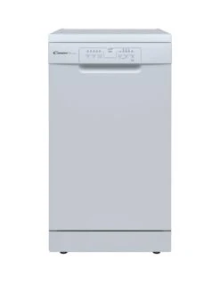 Candy Brava Slimline 10-Place Setting Dishwasher - White