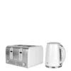 Swan Kettle & Toaster 4-Slice Twin Pack - White -Appliance Pro TQFUU SQ1 0000000013 WHITE SLf