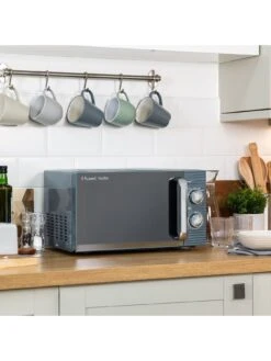 Russell Hobbs Russel Hobbs RHM1731G Grey Inspire Manual Microwave -Appliance Pro TQLVJ SQ5 0000000005 GREY SLd3