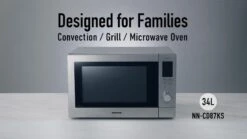 Panasonic NN-CD58JSBPQ Combination Microwave, Oven And Grill With Inverter Technology -Appliance Pro TQYQR SQ8 0000000088 NO COLOR DVvL