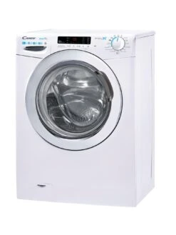 Candy Smart Pro CSOW 41063DWCE 10kg + 6kg Washer Dryer, 1400 Rpm, Wifi Connected - White With Chrome Door -Appliance Pro TTE9C SQ3 0000000013 WHITE SLd1