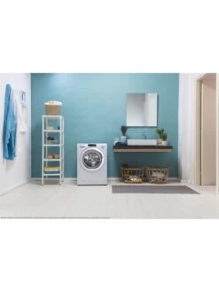 Candy Smart Pro CSOW 41063DWCE 10kg + 6kg Washer Dryer, 1400 Rpm, Wifi Connected - White With Chrome Door -Appliance Pro TTE9C SQ6 0000000013 WHITE SLd4