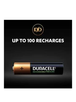 Duracell AAA Rechargeable750mAh 4 Pack Batteries -Appliance Pro TUQY7 SQ3 0000000099 N A SLa