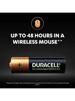 Duracell AA Rechargeable 1300mAh Batteries - 4 Pack -Appliance Pro TUQY9 SQ4 0000000099 N A SLd