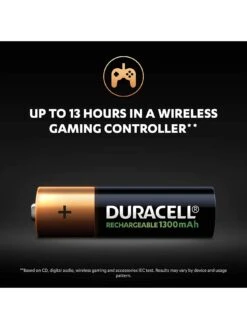 Duracell AA Rechargeable 1300mAh Batteries - 4 Pack -Appliance Pro TUQY9 SQ5 0000000099 N A SLd1
