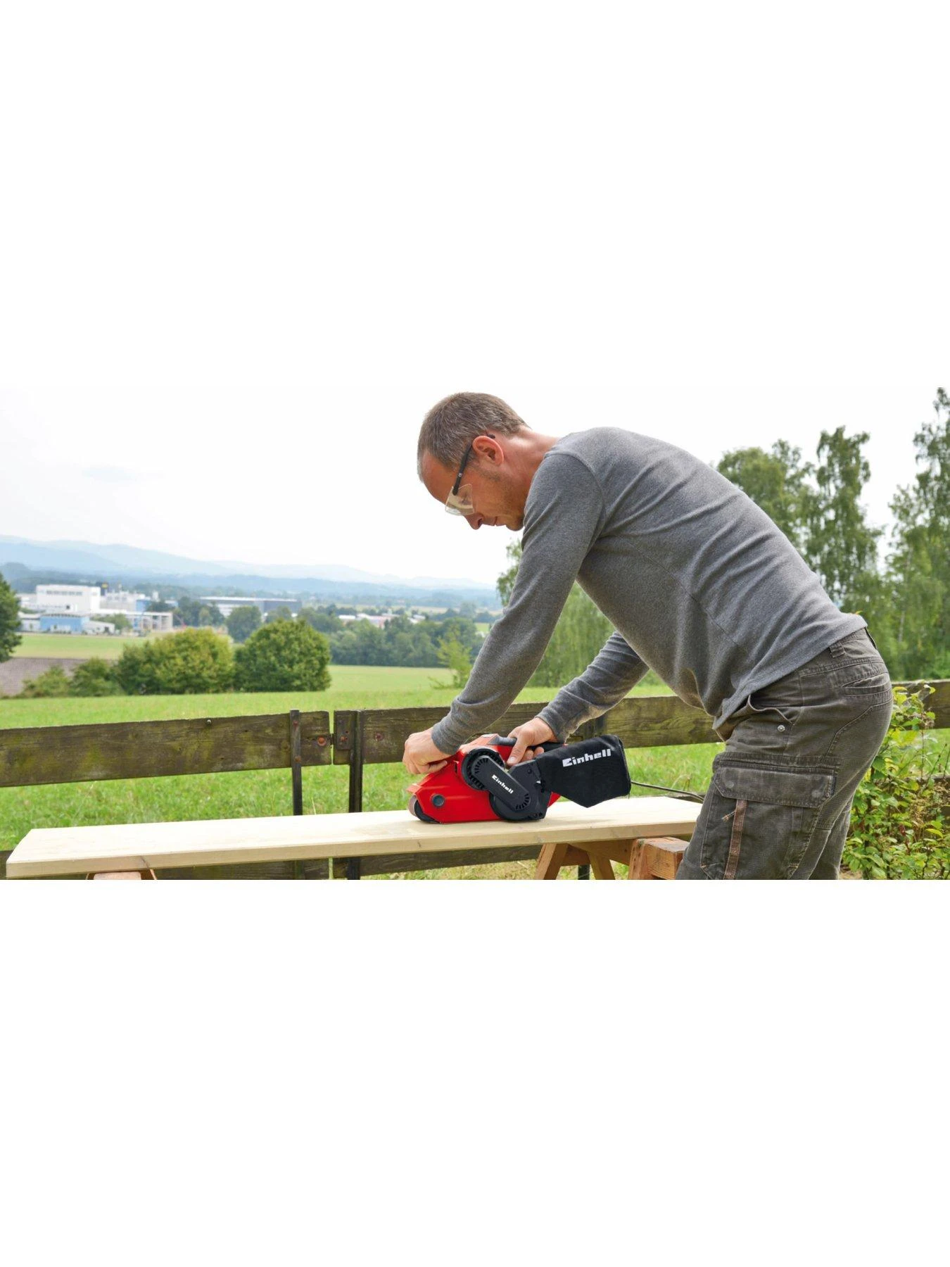 Einhell Corded Belt Sander - TC-BS 8038 (800W) 4 Einhell Corded Belt Sander - TC-BS 8038 (800W) - Image 2