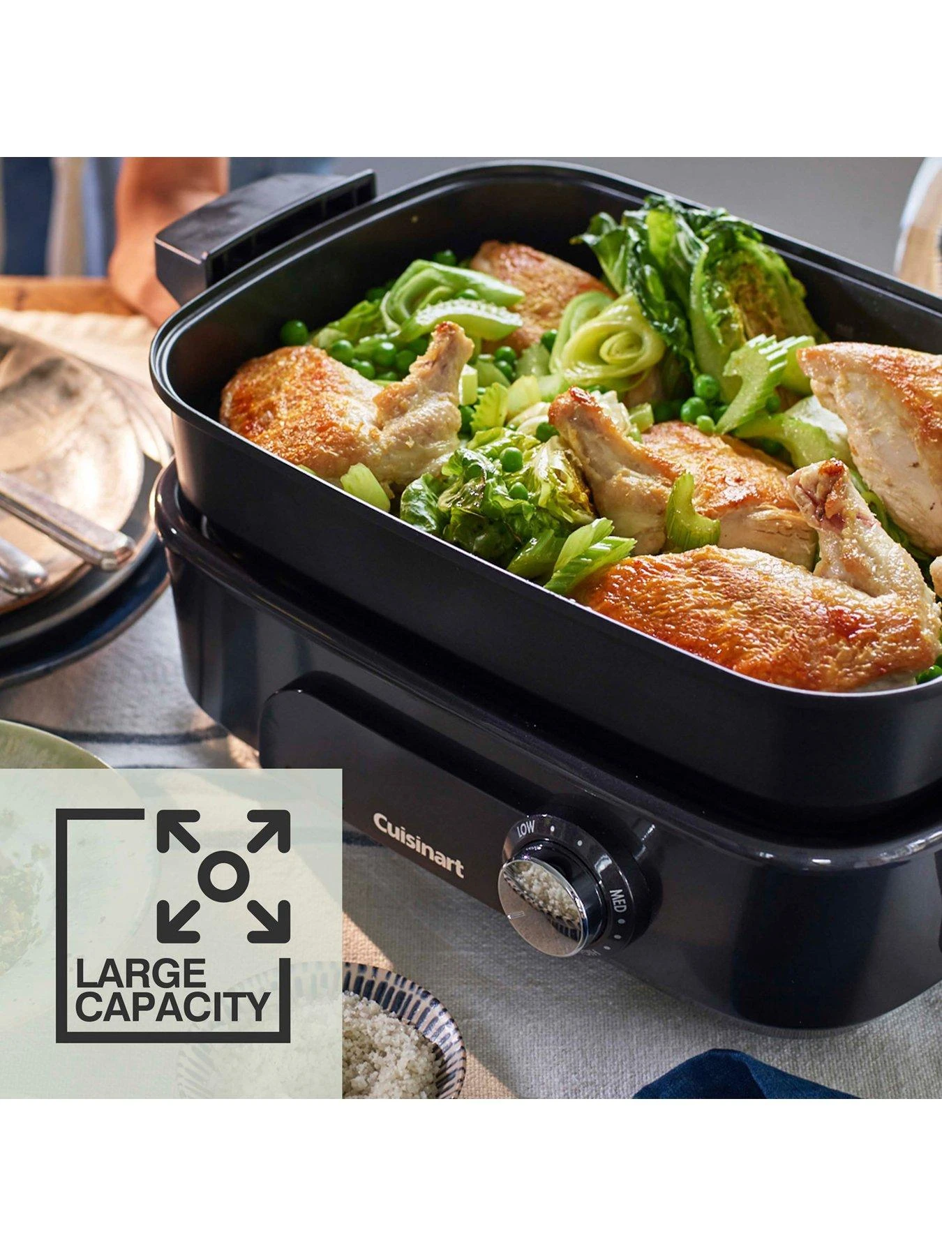 Cuisinart 3-in-1 Cook In Multi Cooker 6 Cuisinart 3-in-1 Cook In Multi Cooker - Image 4