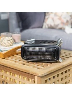 Russell Hobbs Vertical & Horizontal Retro Heater 13 Russell Hobbs Vertical & Horizontal Retro Heater -Appliance Pro TYXLX SQ5 0000000004 BLACK SLd3
