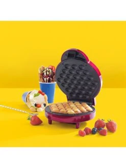Giles & Posner Bubble Waffle Maker Machine With Serving Cones -Appliance Pro TYYP6 SQ4 0000000088 NO COLOR SLd2