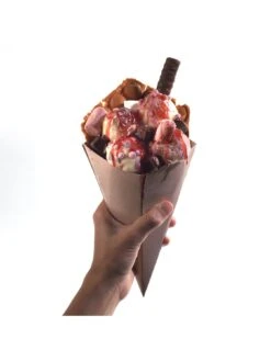 Giles & Posner Bubble Waffle Maker Machine With Serving Cones -Appliance Pro TYYP6 SQ6 0000000088 NO COLOR SLd4