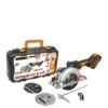Worx WX531 18V (20V MAX) XL WORXSAW Brushless 46mm Compact Circular Saw -Appliance Pro U3GF9 SQ1 0000000004 BLACK SLf