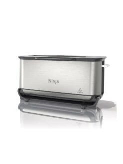NINJA Foodi 3-in-1 Toaster, Grill & Panini Press [Stainless Steel] ST202UK -Appliance Pro U3RQA SQ2 0000000099 N A SLd