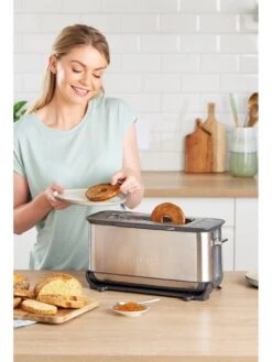 NINJA Foodi 3-in-1 Toaster, Grill & Panini Press [Stainless Steel] ST202UK -Appliance Pro U3RQA SQ3 0000000099 N A SLd1