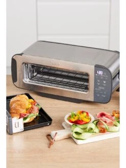 NINJA Foodi 3-in-1 Toaster, Grill & Panini Press [Stainless Steel] ST202UK -Appliance Pro U3RQA SQ6 0000000099 N A SLd4