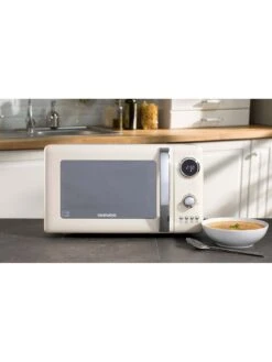 Daewoo Kensington Bundle- Cream (Kettle, 4 Slice Toaster, Microwave) -Appliance Pro U4TTV SQ5 0000000067 CREAM SLd3