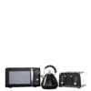 Daewoo Kensington Bundle- Black (Kettle, 4 Slice Toaster, Microwave) -Appliance Pro U4TTW SQ1 0000000004 BLACK SLf