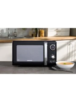 Daewoo Kensington Bundle- Black (Kettle, 4 Slice Toaster, Microwave) -Appliance Pro U4TTW SQ5 0000000004 BLACK SLd3