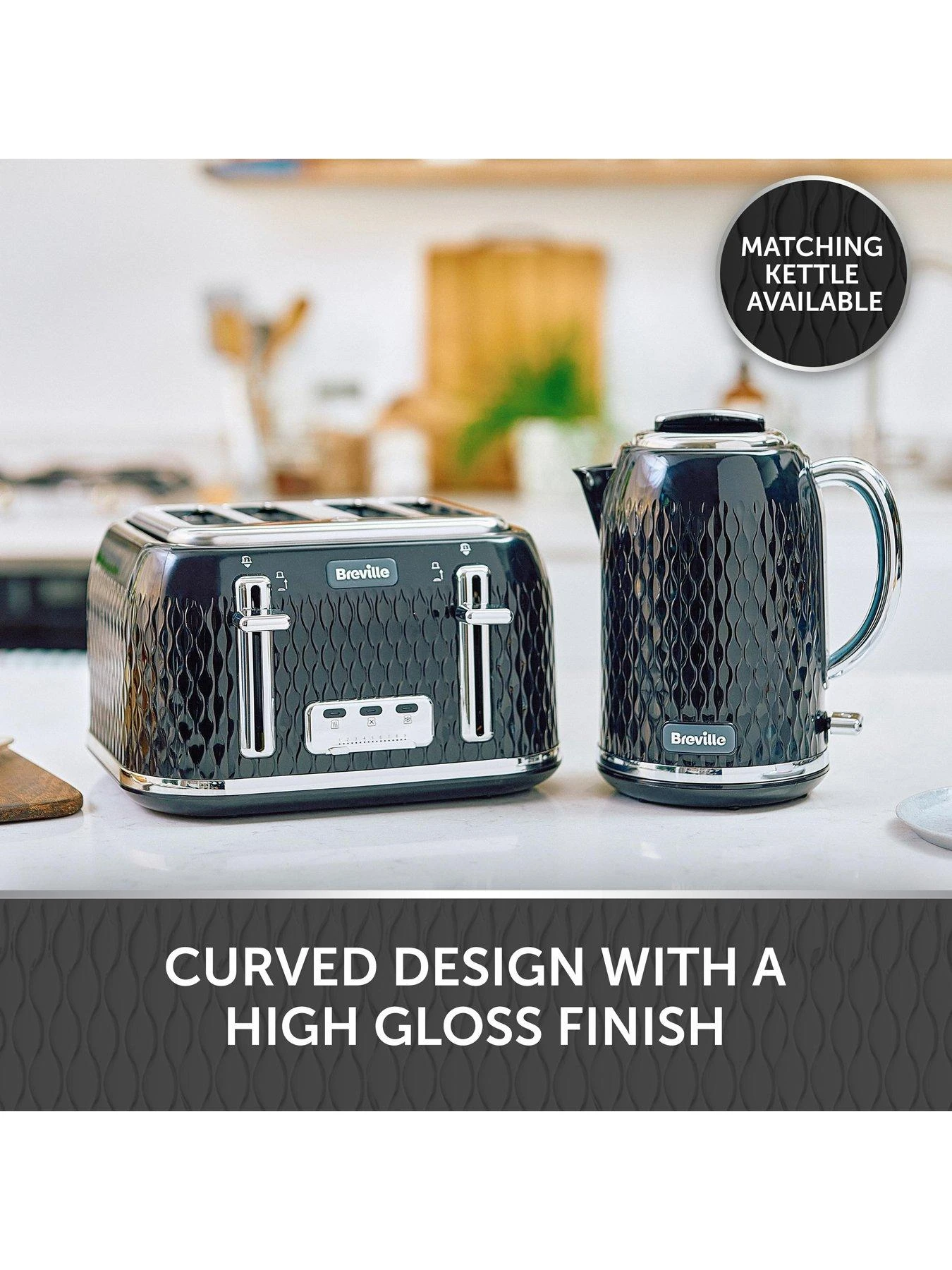 Breville Curve Collection Toaster - Black 6 Breville Curve Collection Toaster - Black - Image 4