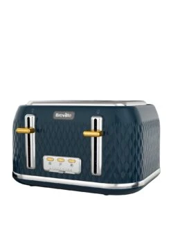 Breville Curve Collection Toaster - Navy